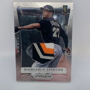 Giancarlo Stanton Marlins Custom Jersey Card (013)